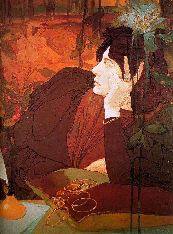 The Voice of Evil,  Georges de  Feure